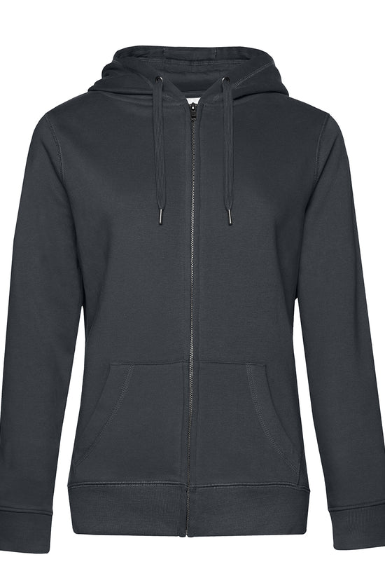 BC Queen Zipped Hooded Womens Premium Soft Hoodie