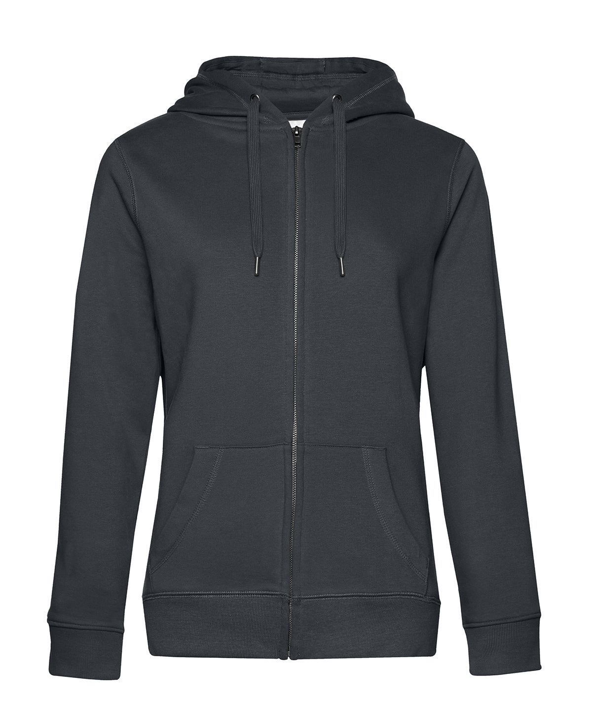 BC Queen Zipped Hooded Womens Premium Soft Hoodie