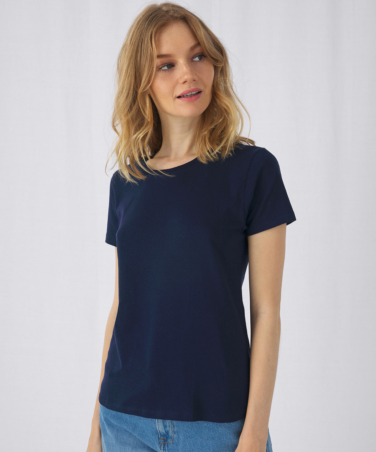 BC E150 Womens Short Sleeve TShirt Modern Basic Essential