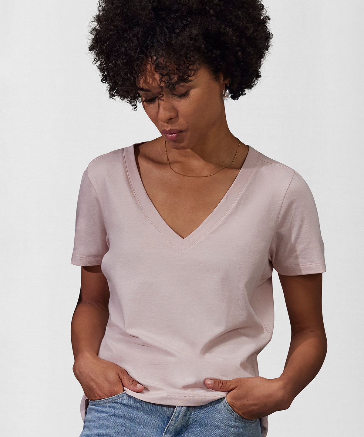 BC E150 V Womens ShortSleeve Tee