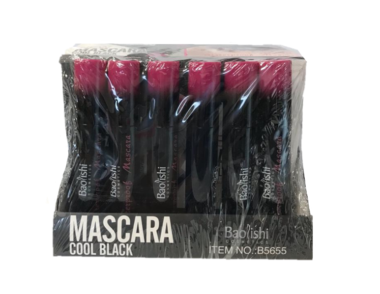 Baolishi Waterproof Mascara Cool Black Box of 24