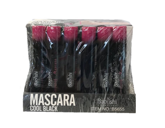 Baolishi Waterproof Mascara Cool Black Box of 24