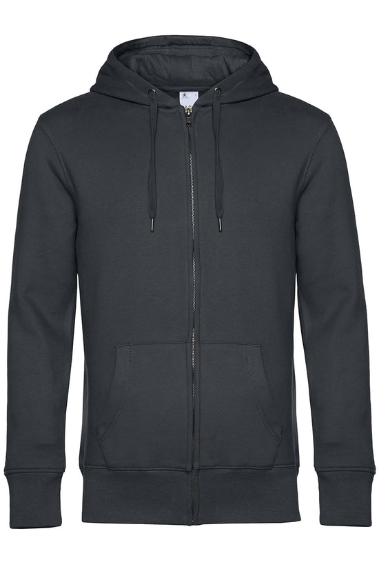 BC KING Zipped Hood Male Adult Hoodies Luxurious and Comfortable