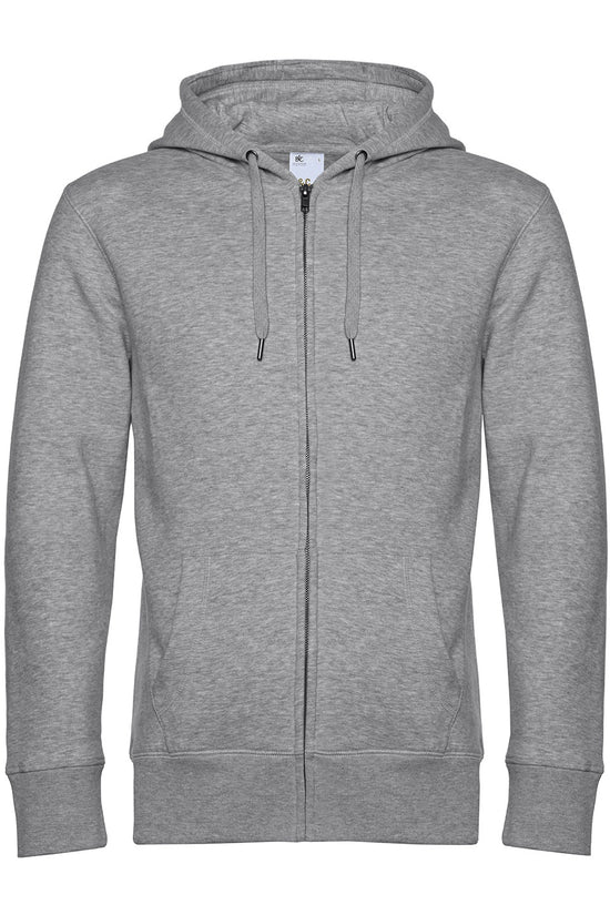 BC KING Zipped Hood Male Adult Hoodies Luxurious and Comfortable