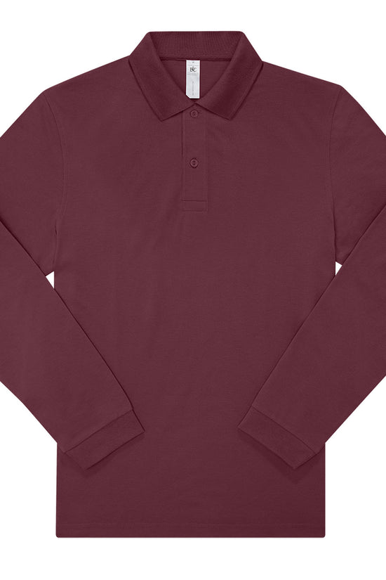 BC My Polo 180 LSL Polos for Men Plus Sizes