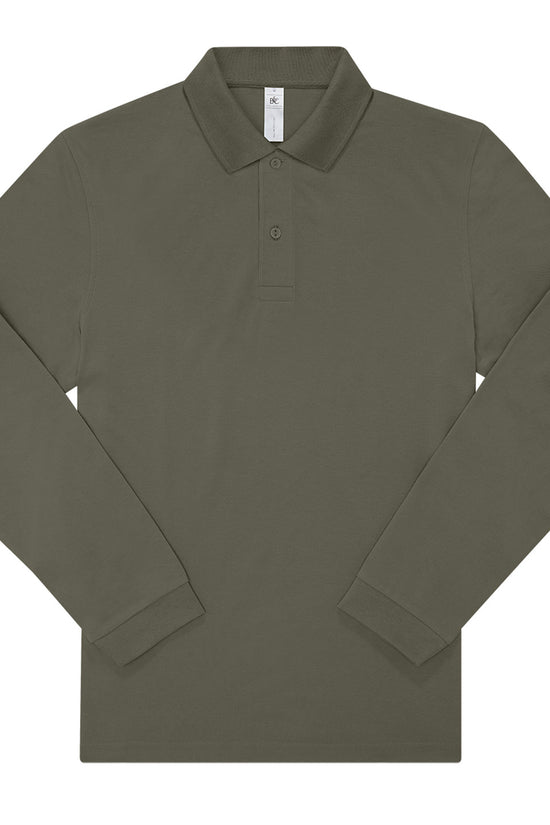 BC My Polo 180 LSL Polos for Men Plus Sizes