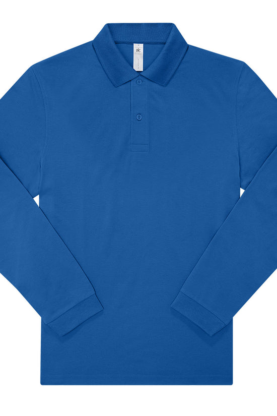 BC My Polo 180 LSL Polos for Men Plus Sizes