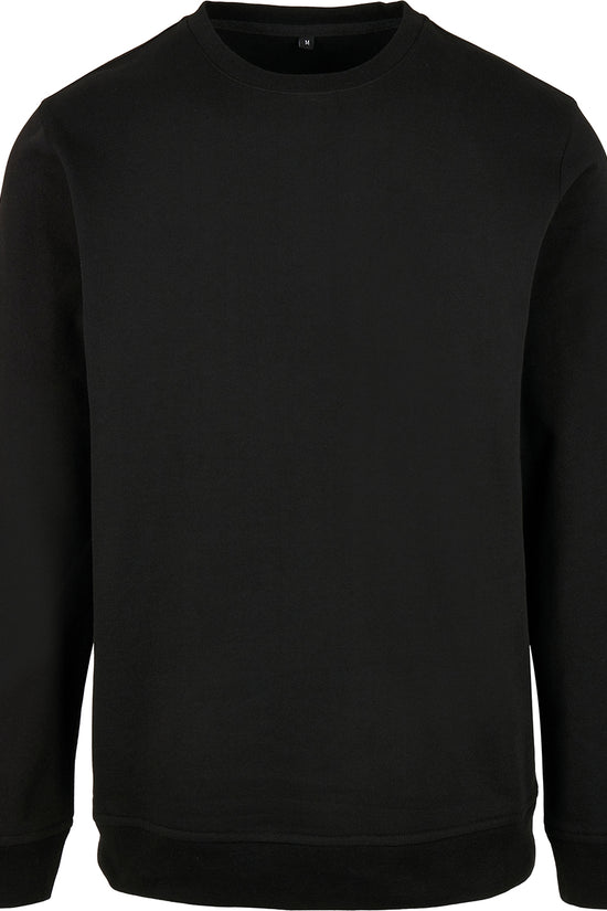 Mens Basic Crew Neck Sweatshirt Classic Comfort