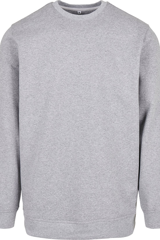 Mens Basic Crew Neck Sweatshirt Classic Comfort