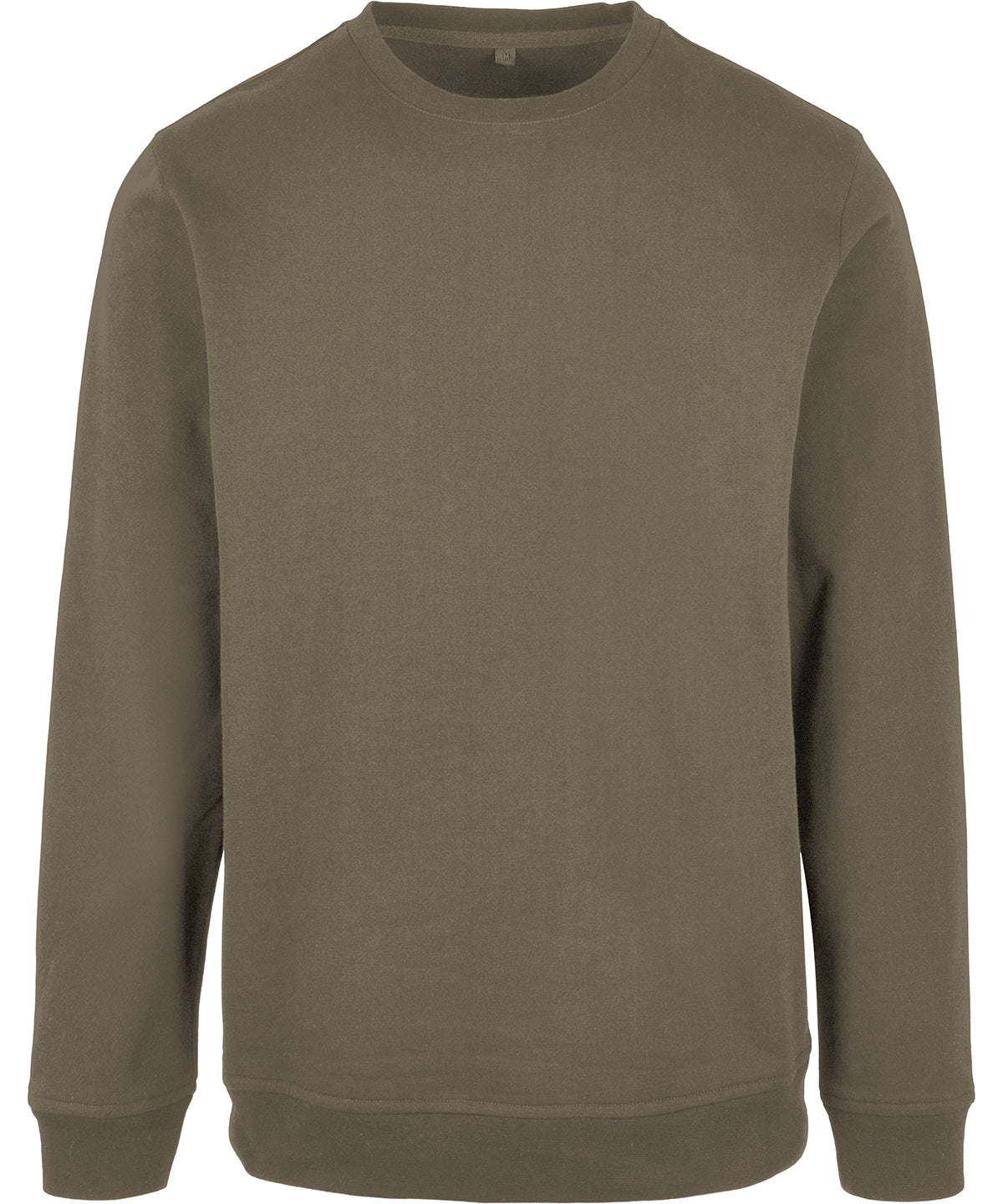Mens Basic Crew Neck Sweatshirt Classic Comfort