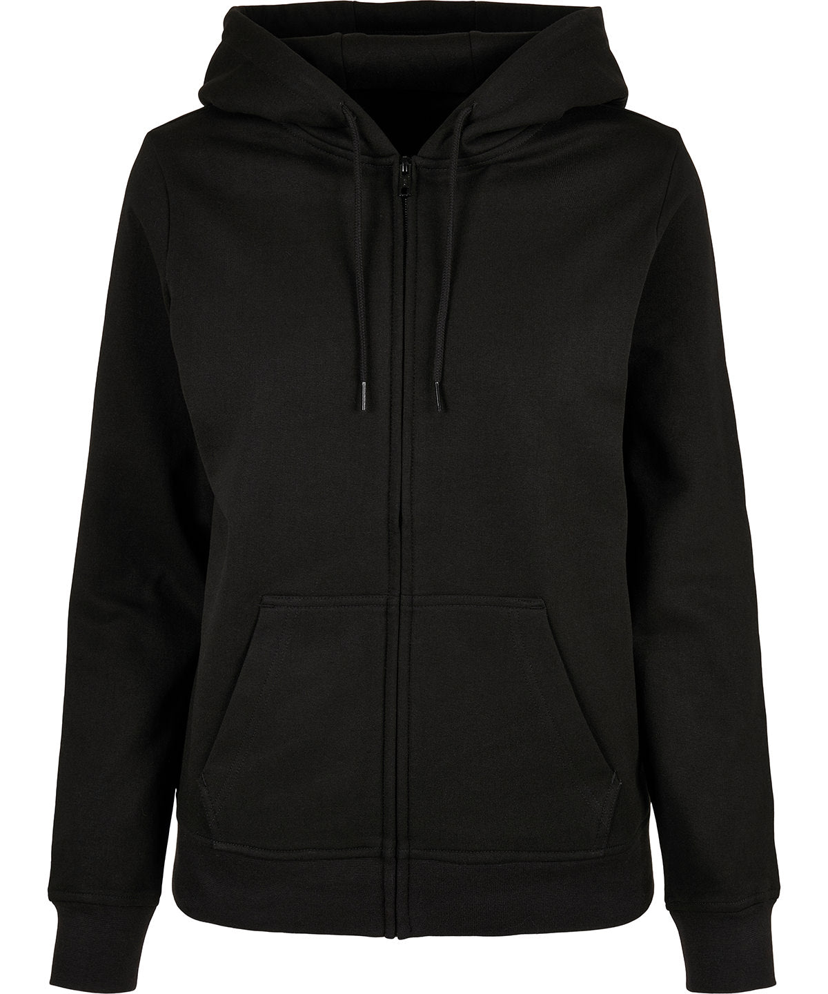 Comfortably Stylish Basic Zip Hoodie for Women