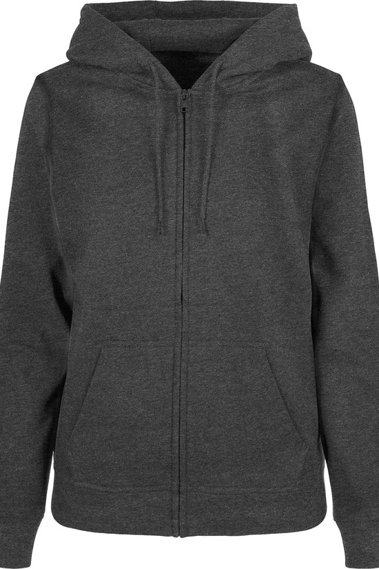 Comfortably Stylish Basic Zip Hoodie for Women