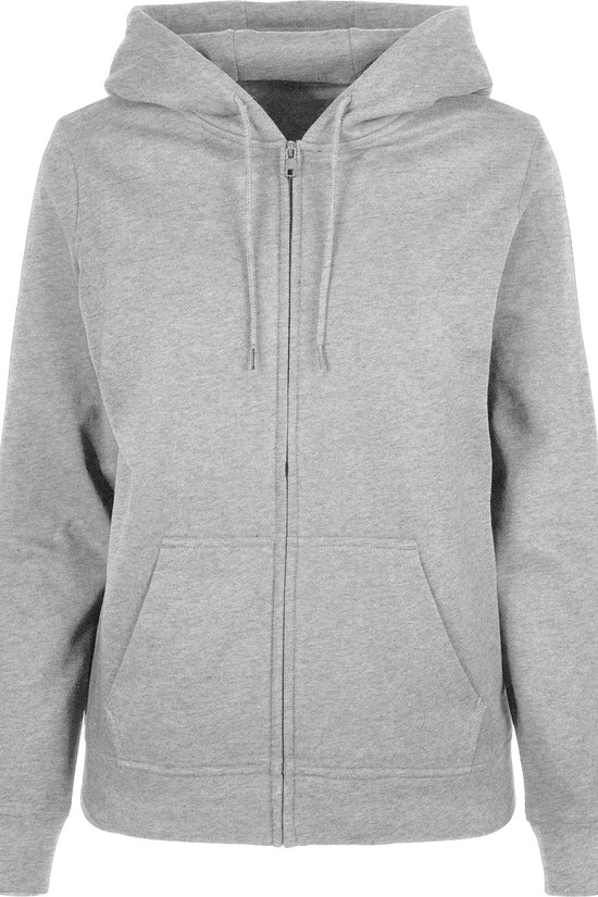 Comfortably Stylish Basic Zip Hoodie for Women