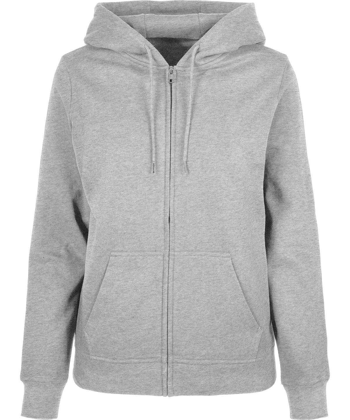 Comfortably Stylish Basic Zip Hoodie for Women