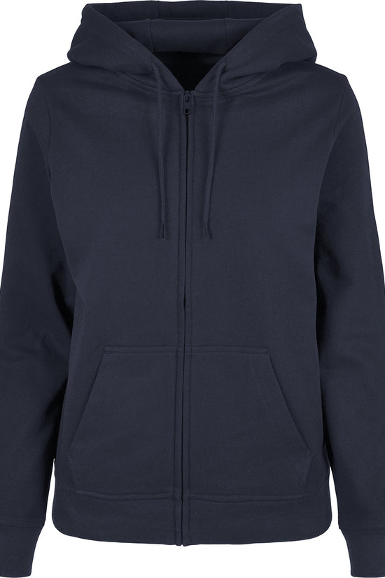 Comfortably Stylish Basic Zip Hoodie for Women