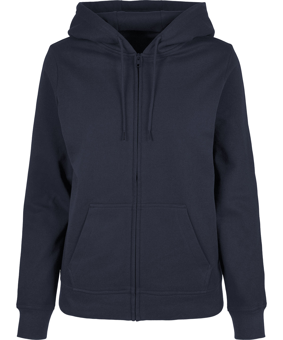 Comfortably Stylish Basic Zip Hoodie for Women