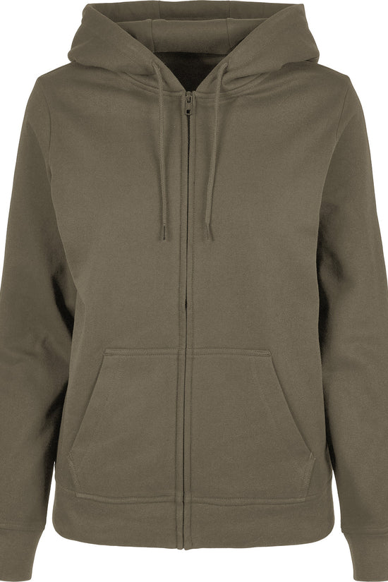 Comfortably Stylish Basic Zip Hoodie for Women