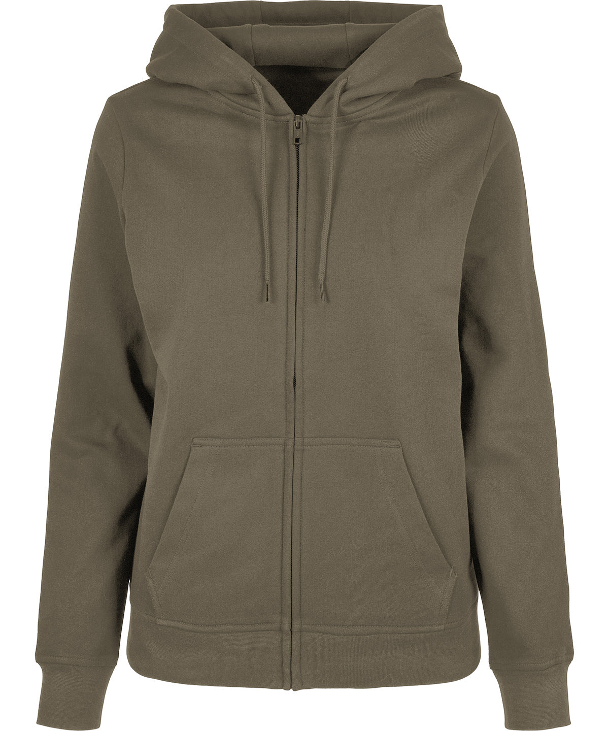 Comfortably Stylish Basic Zip Hoodie for Women