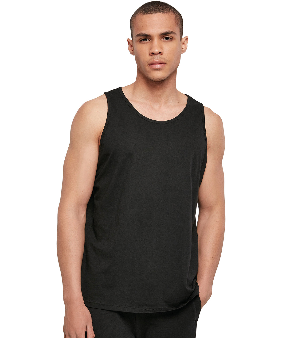 Mens Basic Tank Top for Sporty Summery Looks