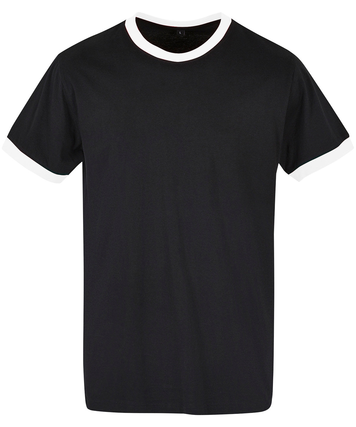 Sporty Mens Ringer Tee TShirts Plus Sizes