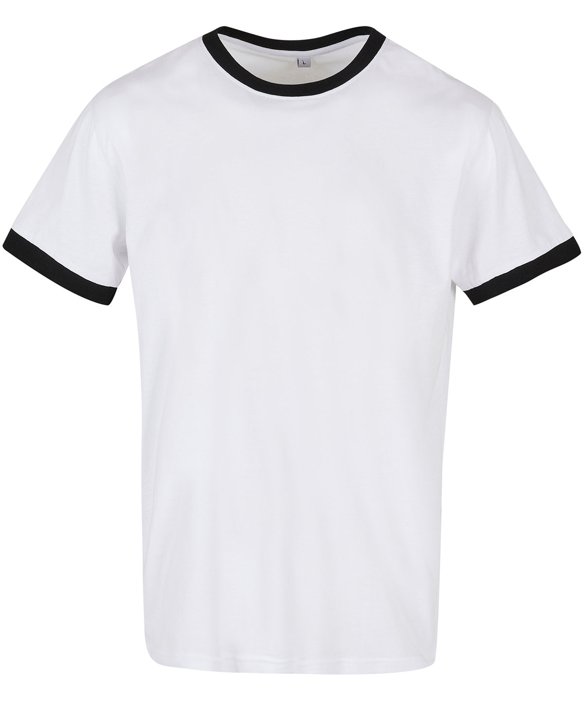 Sporty Mens Ringer Tee TShirts Plus Sizes
