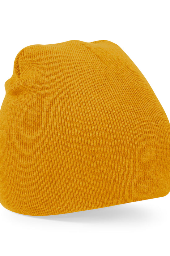 Beechfield Twotone PullOn Beanie Hats Unisex Winter Headwear