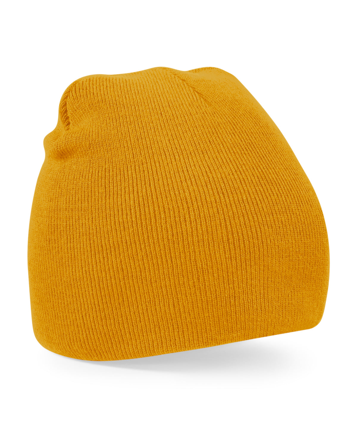 Beechfield Twotone PullOn Beanie Hats Unisex Winter Headwear
