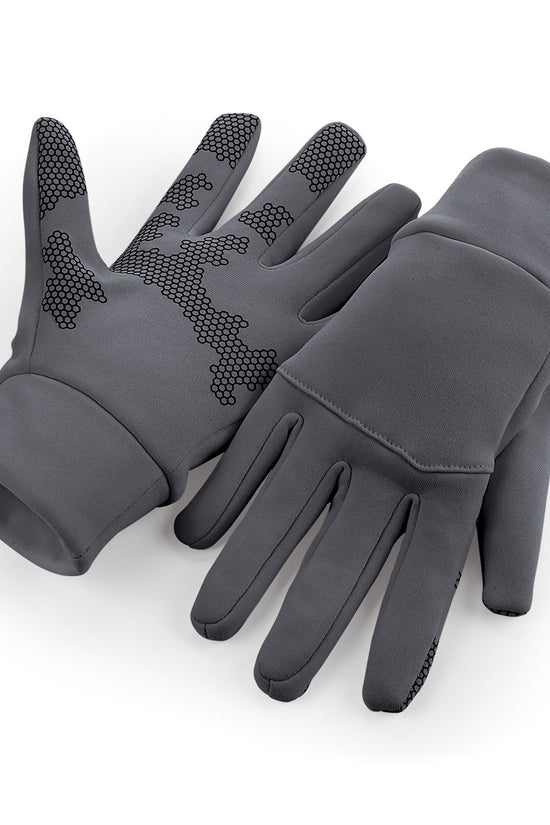 Beechfield Softshell Sports Tech Gloves for Unisex Adults