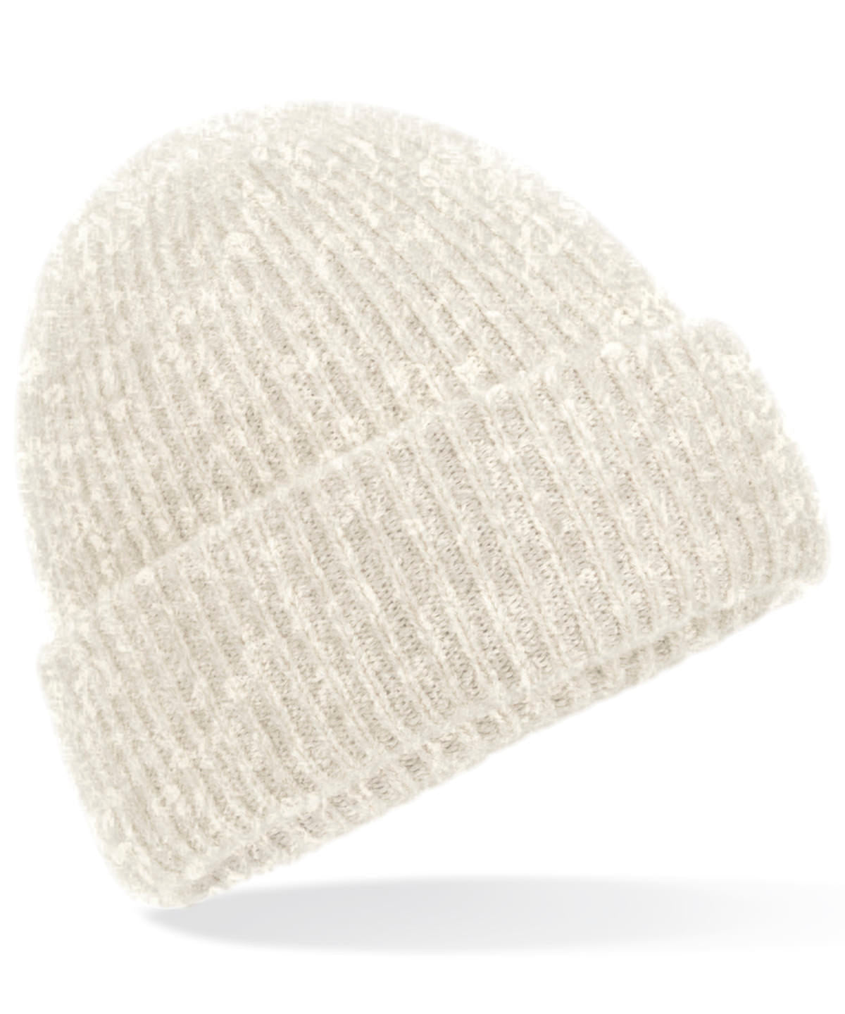 Luxury SoftTouch Organic Ribbed Beanie Hat Unisex Adult Headwear