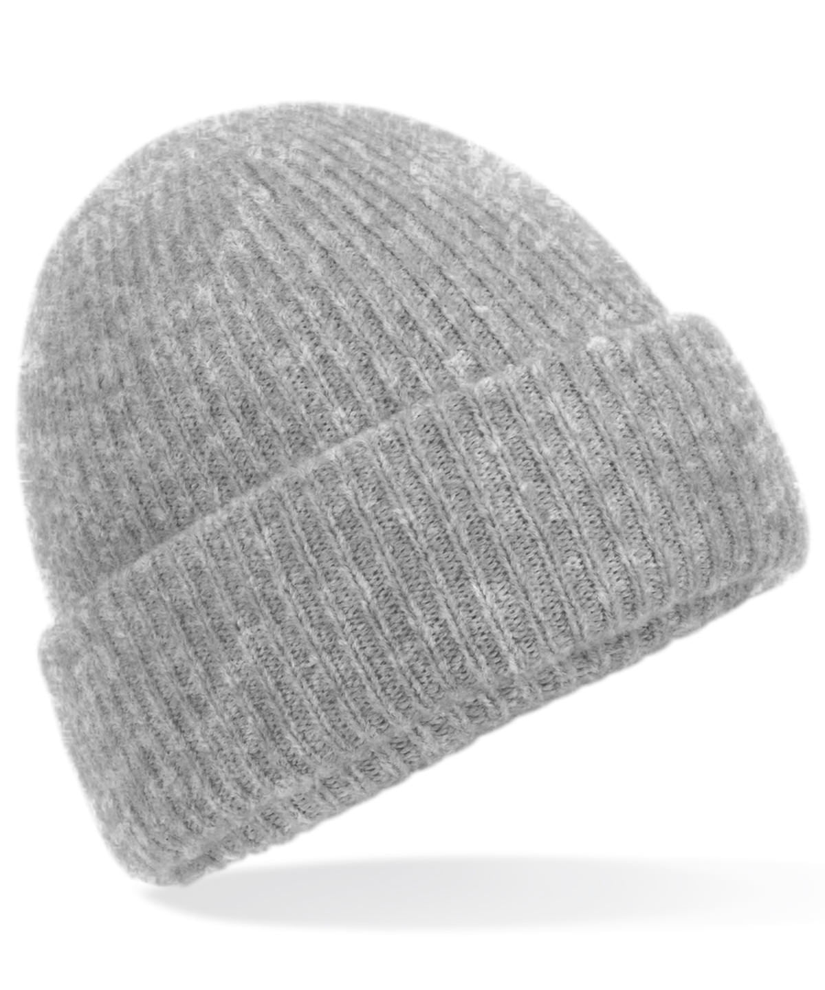 Luxury SoftTouch Organic Ribbed Beanie Hat Unisex Adult Headwear
