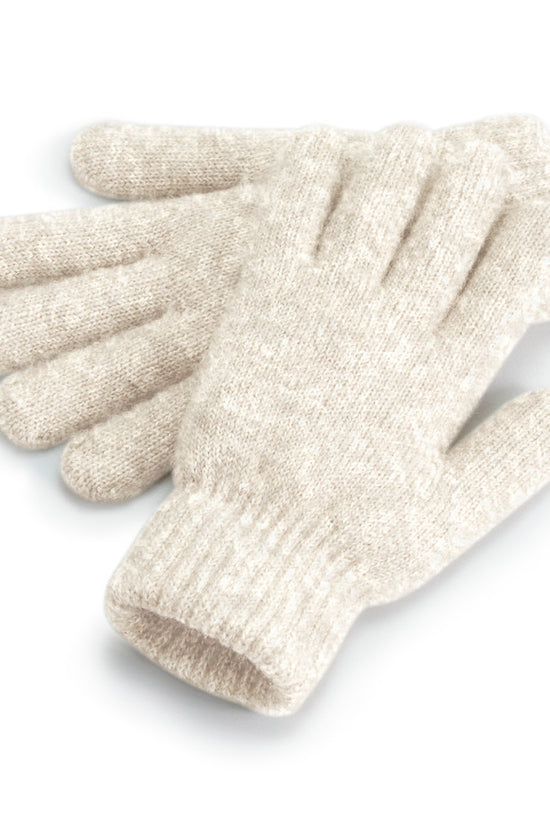 Luxury SoftTouch Ribbed Cuff Gloves for Adults