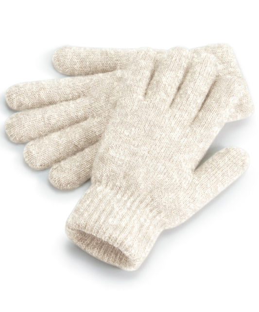 Luxury SoftTouch Ribbed Cuff Gloves for Adults