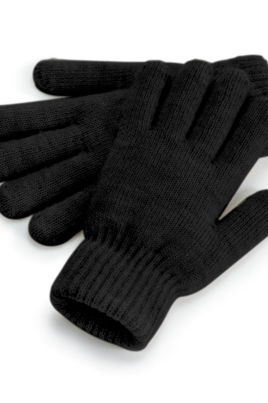 Luxury SoftTouch Ribbed Cuff Gloves for Adults