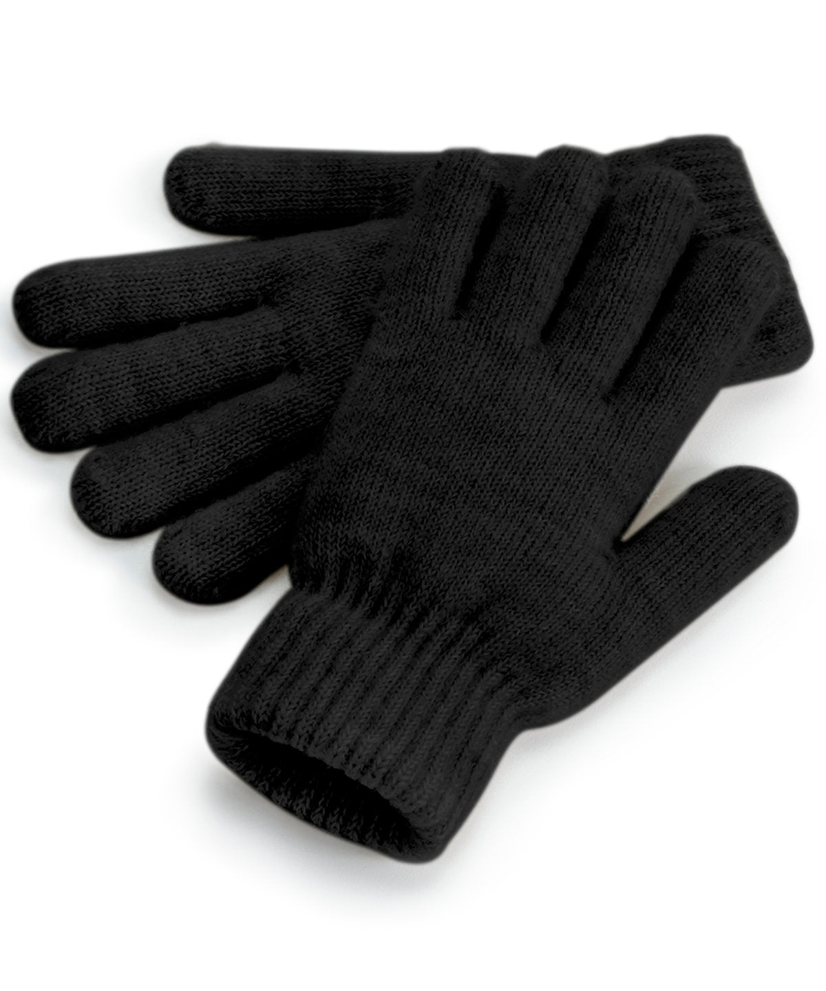 Luxury SoftTouch Ribbed Cuff Gloves for Adults