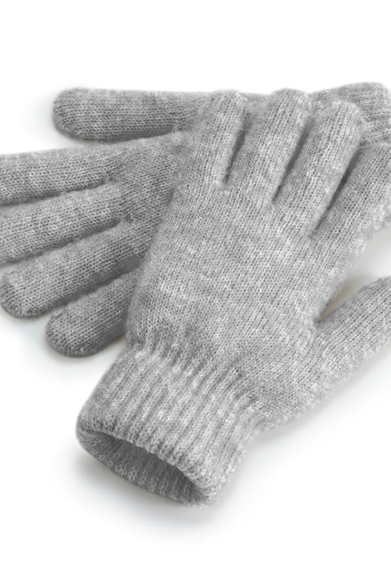 Luxury SoftTouch Ribbed Cuff Gloves for Adults