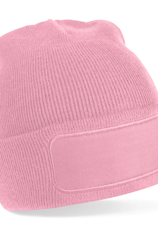 Beechfield Original Patch Beanie Hats Unisex Winter Knitwear Headwear