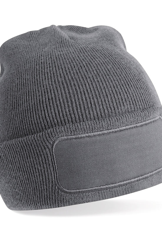 Beechfield Original Patch Beanie Hats Unisex Winter Knitwear Headwear