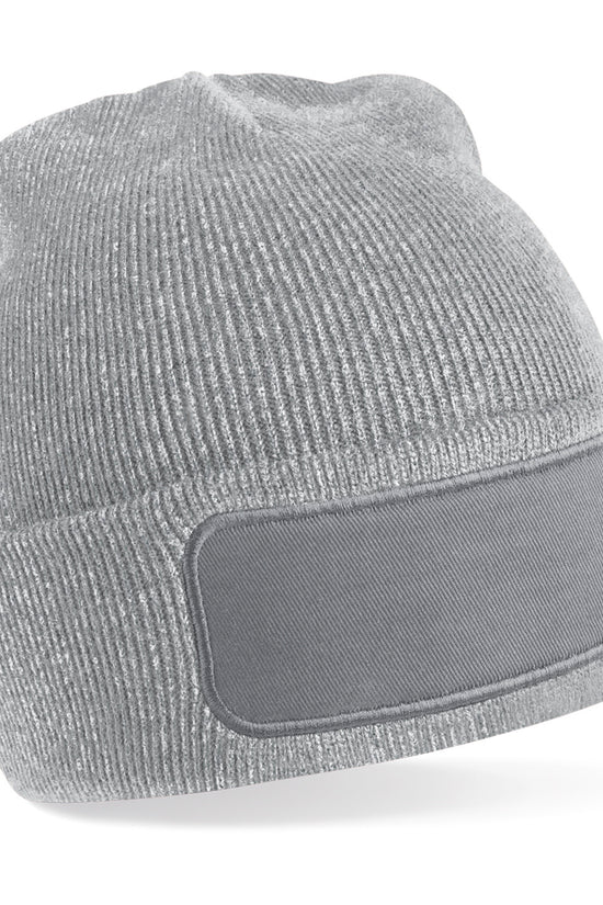 Beechfield Original Patch Beanie Hats Unisex Winter Knitwear Headwear