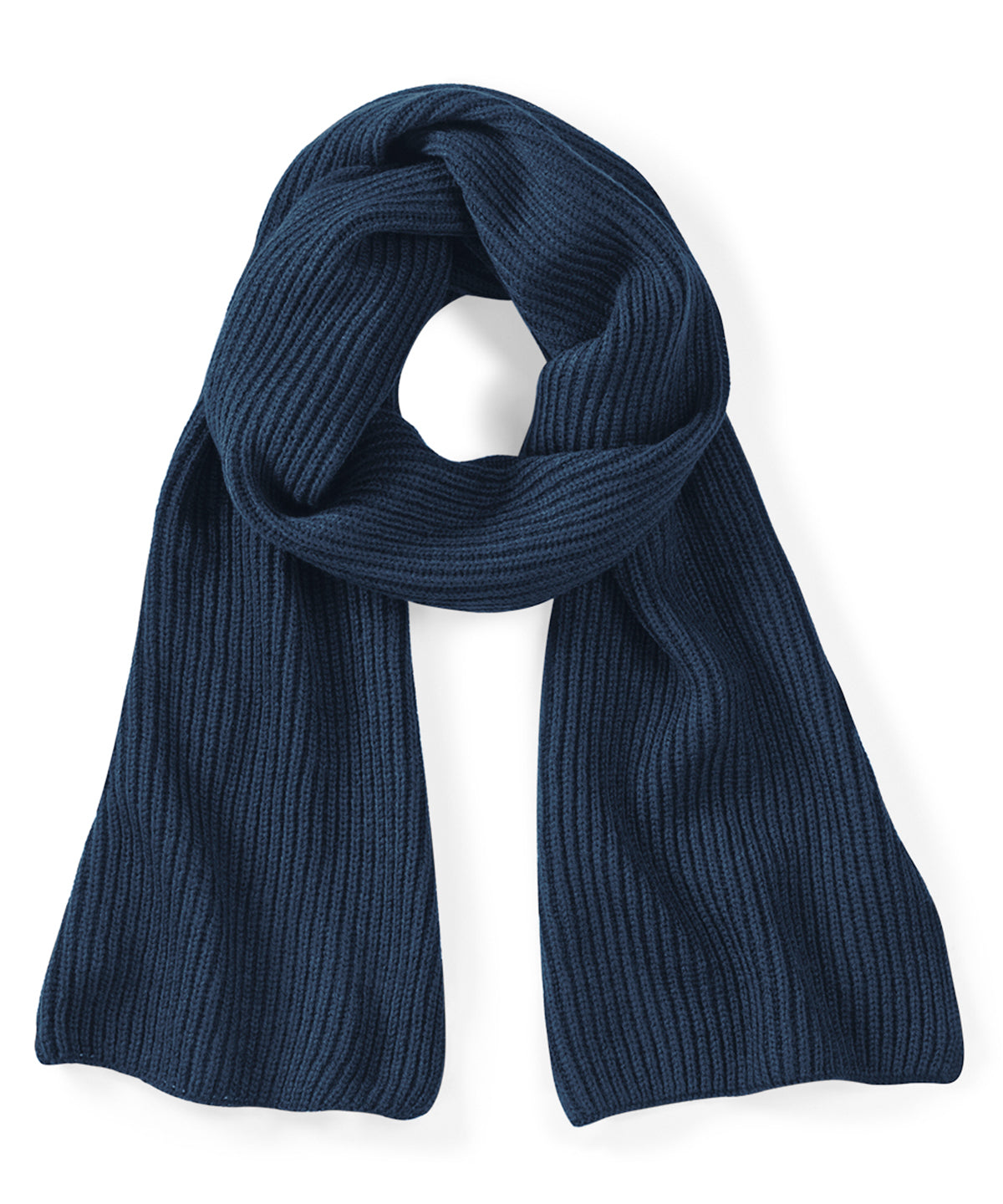 Beechfield Metro Ribbed Knit Scarf Stylish Scarves for Winter