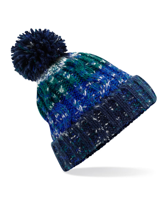 Premium Corkscrew Pom Pom Beanie Hat Unisex Adult Winter Headwear