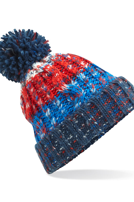 Premium Corkscrew Pom Pom Beanie Hat Unisex Adult Winter Headwear