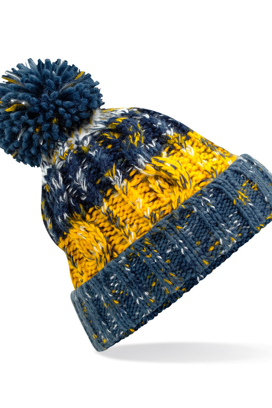 Premium Corkscrew Pom Pom Beanie Hat Unisex Adult Winter Headwear