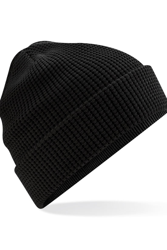 Soft Organic Cotton Waffle Beanie Hat for Adults
