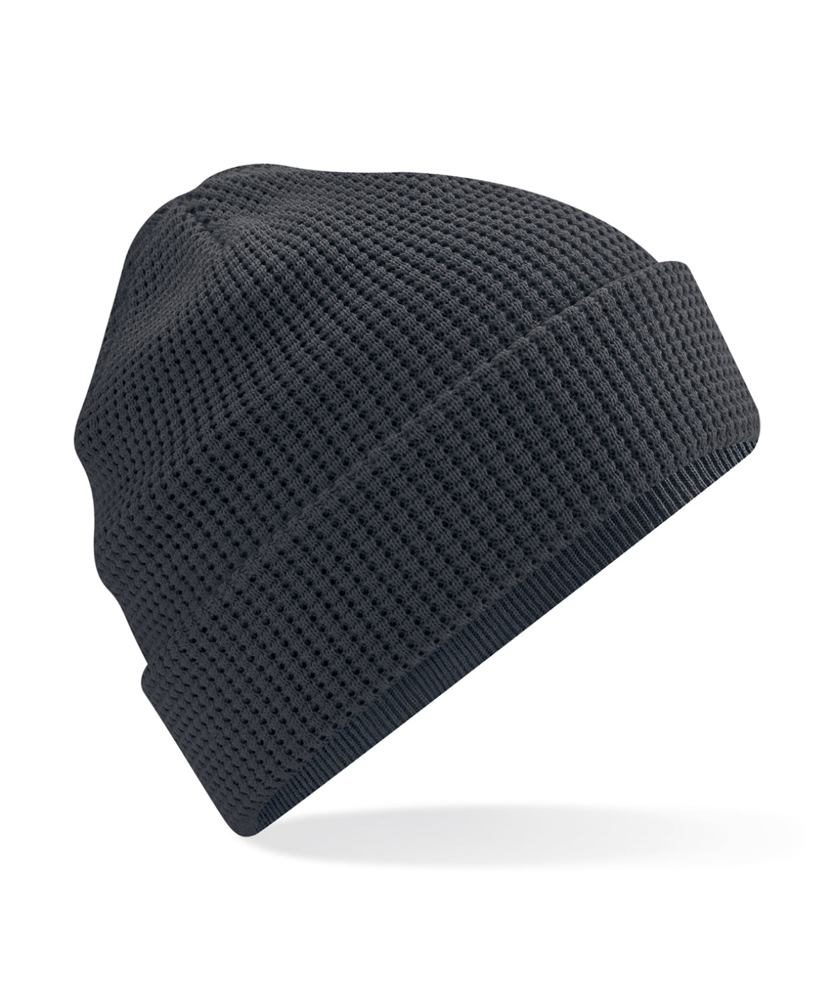 Soft Organic Cotton Waffle Beanie Hat for Adults