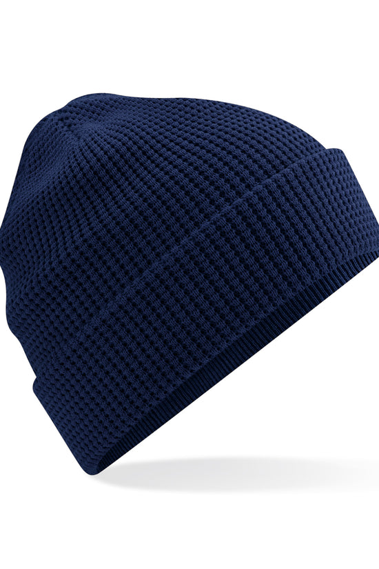 Soft Organic Cotton Waffle Beanie Hat for Adults