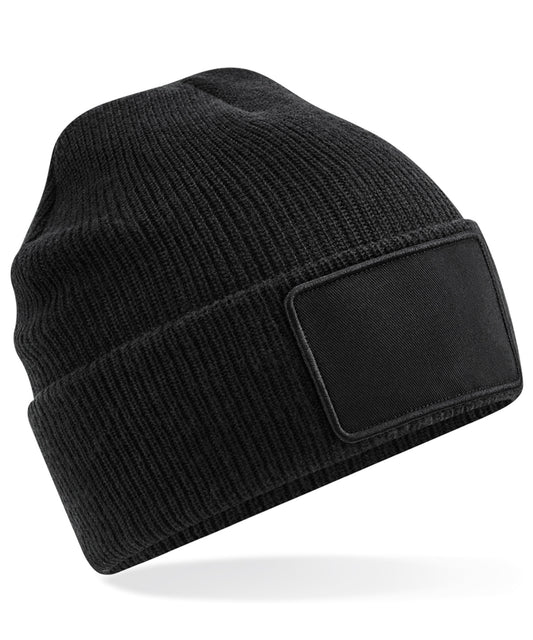 Thinsulate DoubleLayer Beanie Hat with Removable Patch