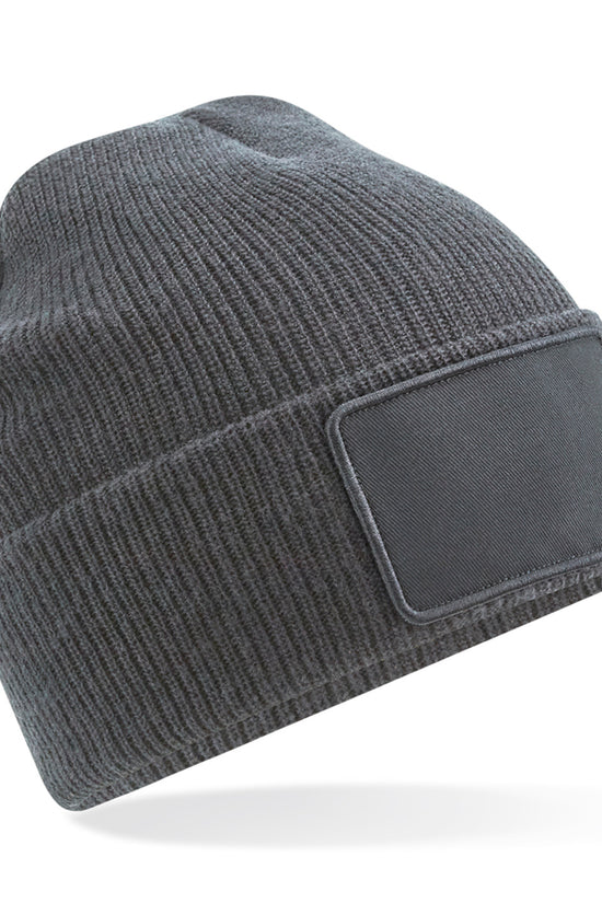 Thinsulate DoubleLayer Beanie Hat with Removable Patch