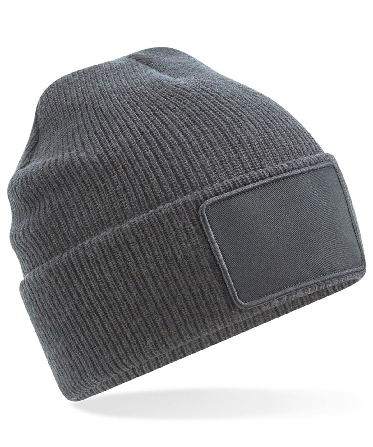 Thinsulate DoubleLayer Beanie Hat with Removable Patch