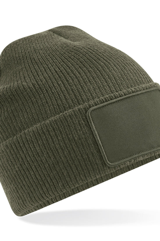 Thinsulate DoubleLayer Beanie Hat with Removable Patch