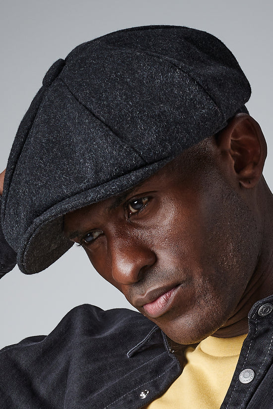 Melton Wool Baker Boy Cap Unisex Adult Headwear